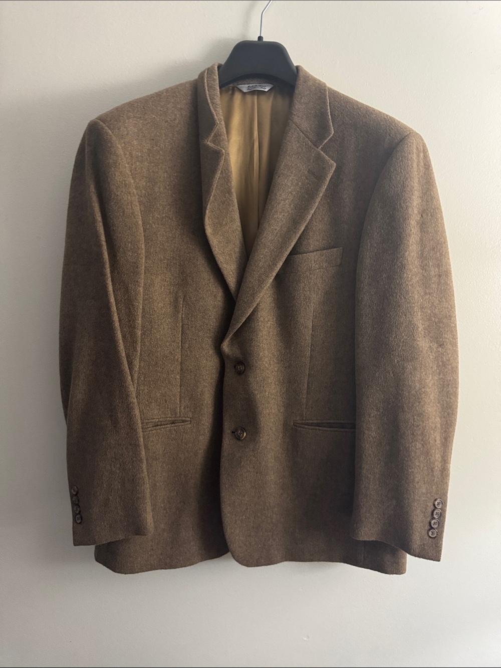 Men's W.H. Belk Brown Wool Blazer